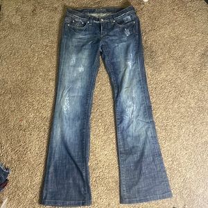 Bebe premium low waisted jeans size 27